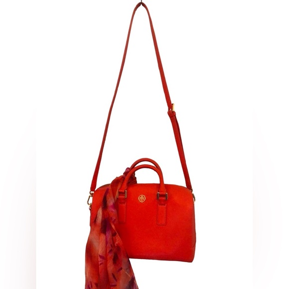 Tory Burch Robinson Satchel NWOT Multi-Host Pick - Picture 8 of 17